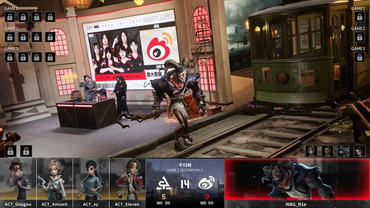 第五人格IVL：北京WBG_N1e临危不惧力挽狂澜，绝地翻盘赢得比赛！