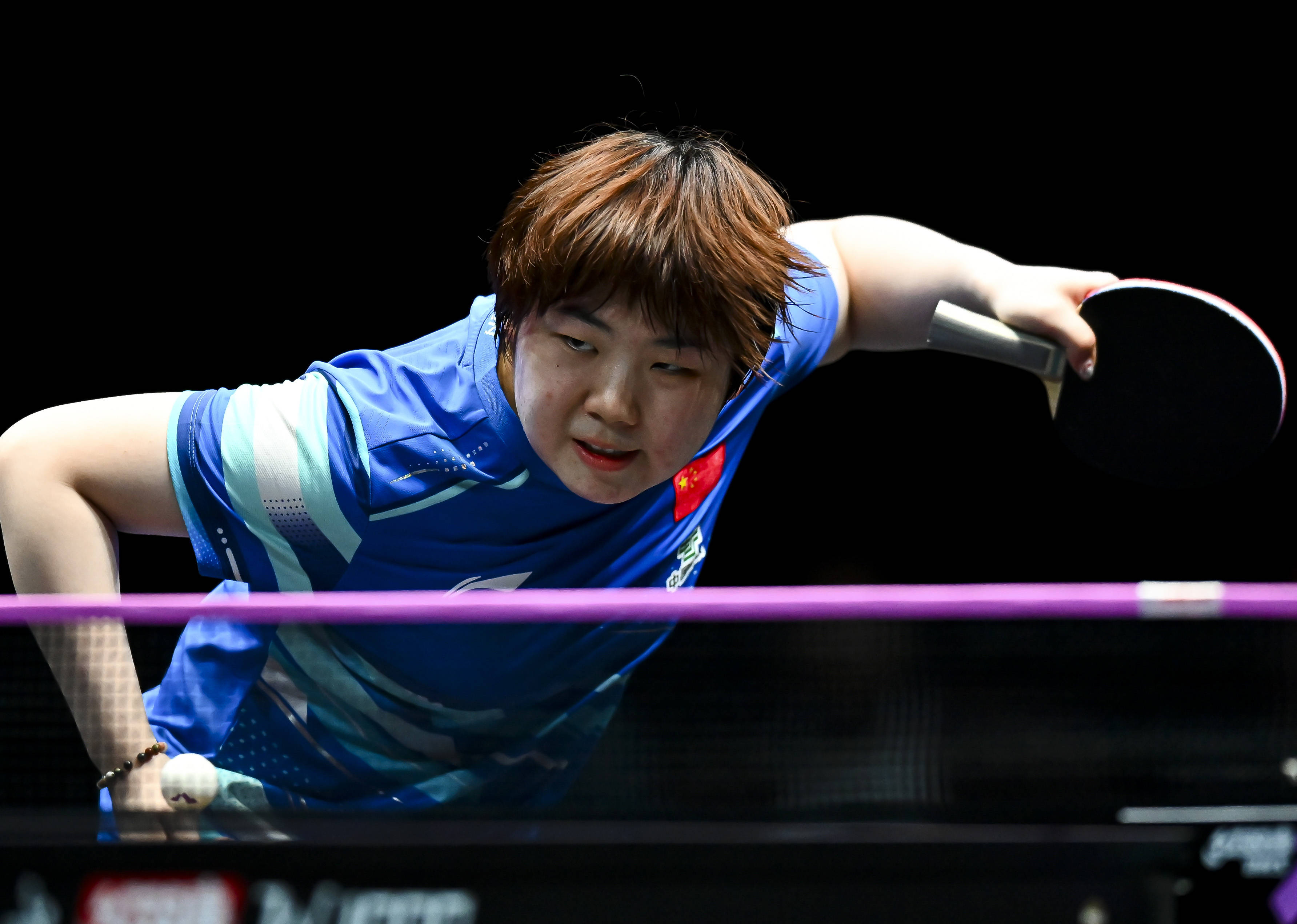 （体育）乒乓球——WTT多哈冠军赛：蒯曼晋级女单四强