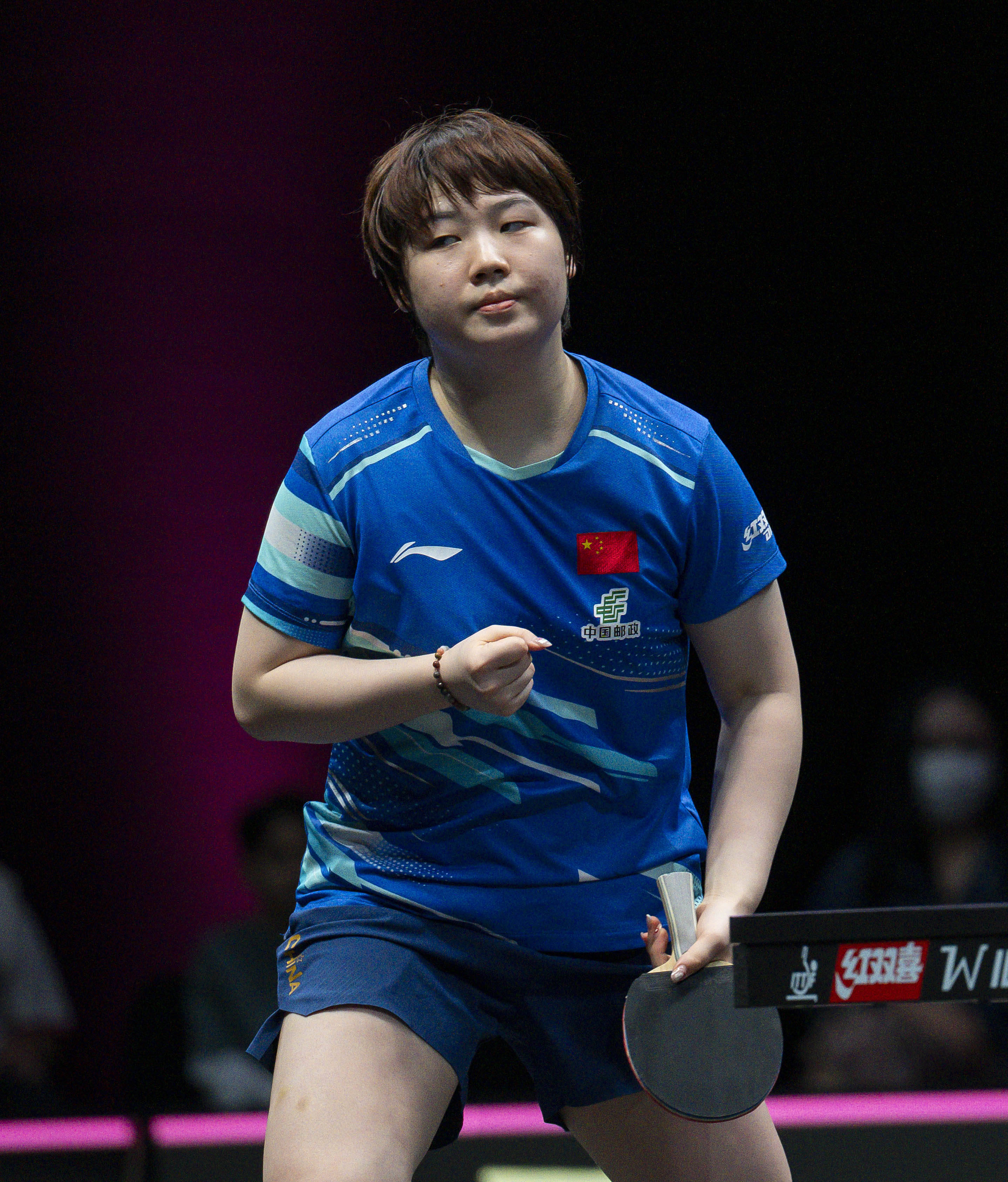 （体育）乒乓球——WTT多哈冠军赛：蒯曼晋级女单四强